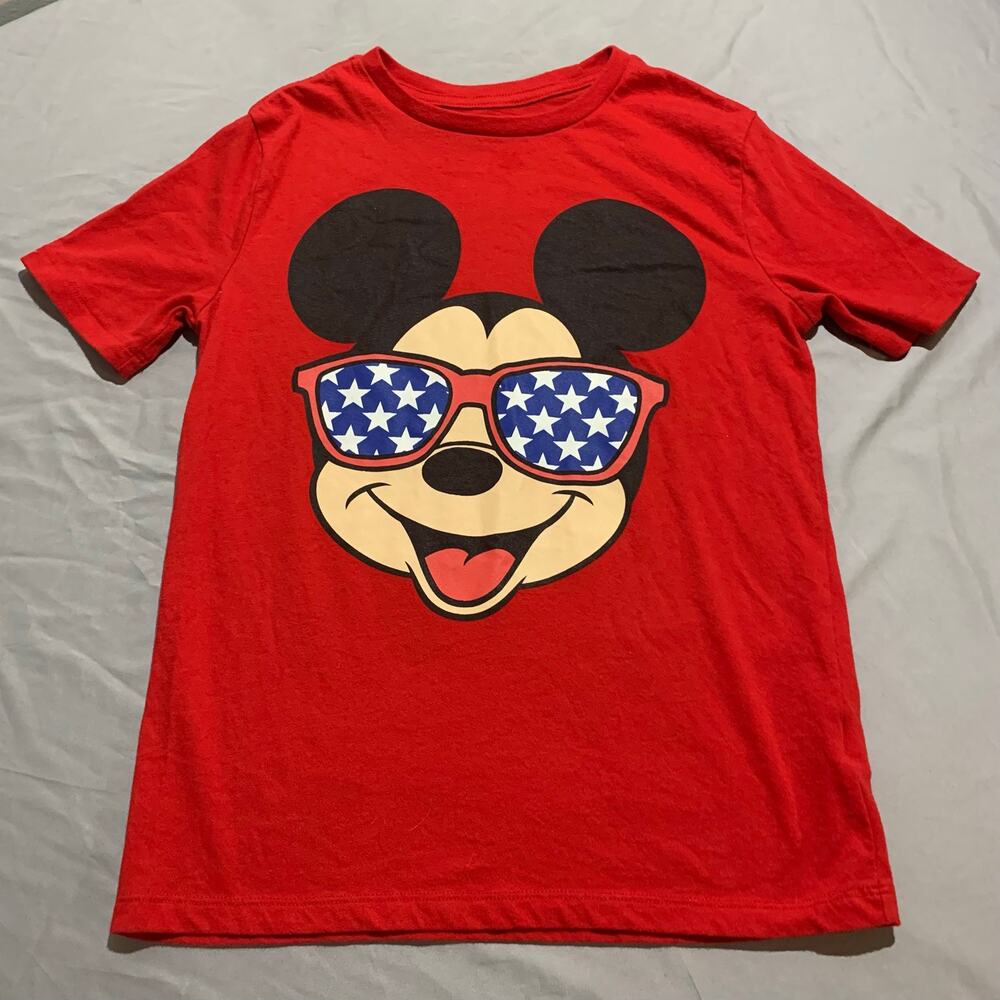 Old Navy x Disney Mickey Mouse Patriotic Tee – Kids L (10–12)